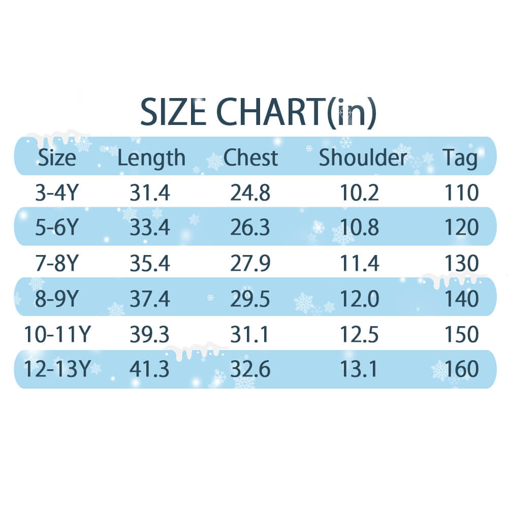 Kids Princess Aanna Dress Halloween Costume Girls Cosplay Party Dress with Accessories