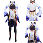 Youth and Adult Ganyu Cosplay Costume Halloween Sexy Dress Women Jumpsuit Outfit Props set