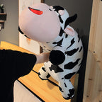 32"/39"/47" Large Lying Cow Soft Throw Pillow Plush Stuffed Animal Toy Sleep Pillow for Children's Gift