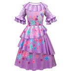 Girls Isabela Party Dress Perfect Flower Princess Cosplay Outfit