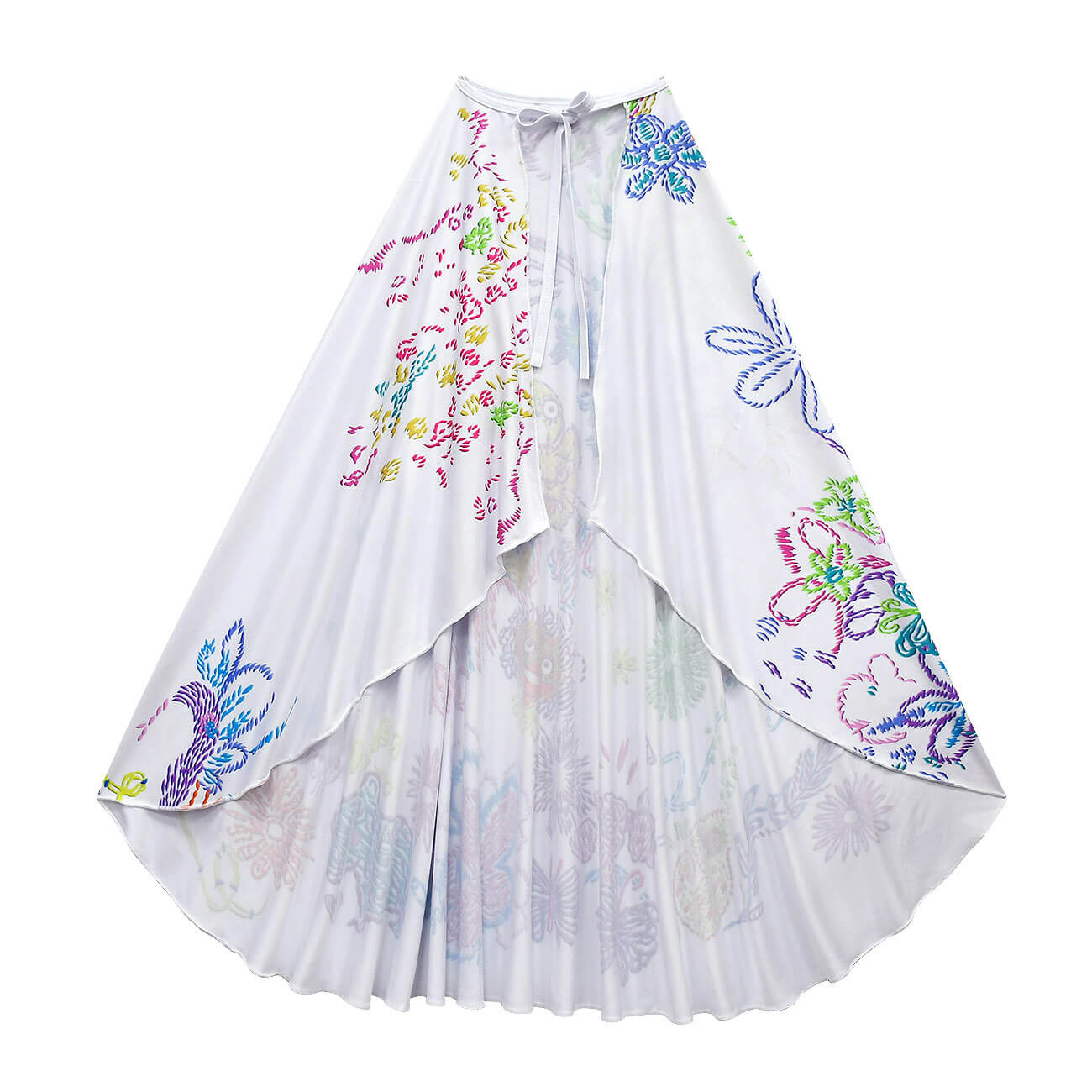 Kids Mirabel Cosplay Dress Puff Sleeve High Waist Cosplay Outfit Party Costume