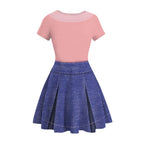 Girls Turning Red Dress Meilin Cosplay Costume for Age 2-10