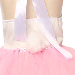 Girls Bunny Dress Easter Sleeveless Tutu Backless Dress with Headband Kids Easter Dress Up