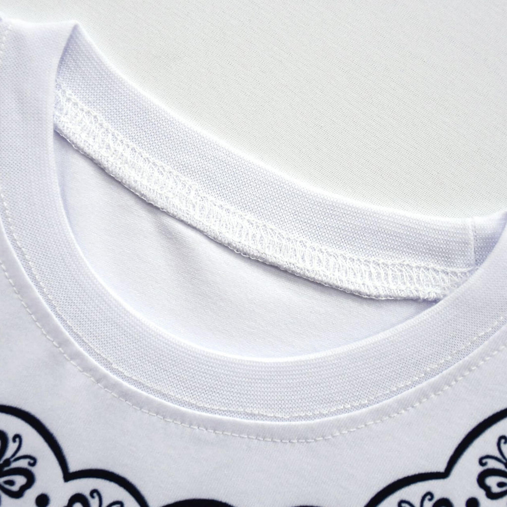 Mirabel Cosplay Costume T-shirt and Skirt with Bag For Girls Age 3 and UP