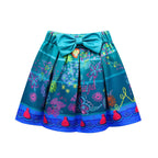 Mirabel Cosplay Costume T-shirt and Skirt with Bag For Girls Age 3 and UP