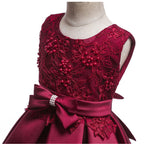 Flower Girl Dress Kids High Low Birthday Pageant Wedding Prom Special Occasion Dresses