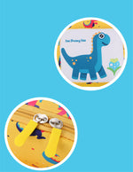 Toddler Backpacks with Leash Cute Dinosaur Printed School Bags for preschool Girls Boys