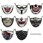 Reusable Face Masks 3D Washable Comfortable for Halloween Suprise