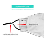 Reusable Face Masks 3D Washable Comfortable for Halloween Suprise