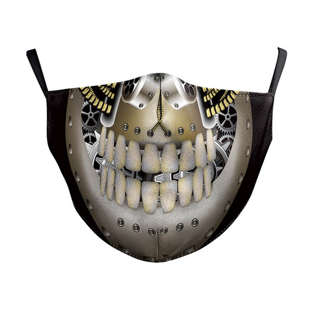 Reusable Face Masks 3D Washable Comfortable for Halloween Suprise