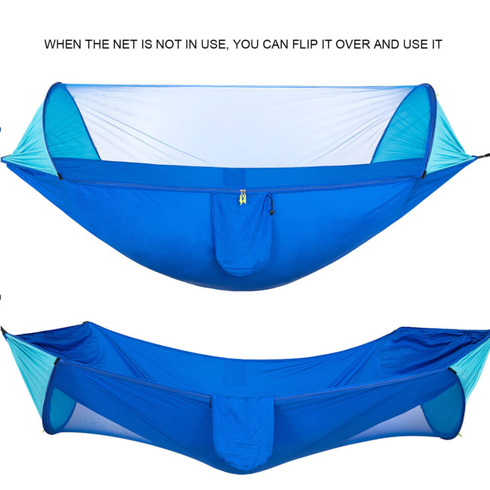 Camping Hammock with Mosquito Net Lightweight Portable Hammock for Outside, Travel, Backpacking