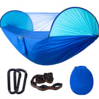 Camping Hammock with Mosquito Net Lightweight Portable Hammock for Outside, Travel, Backpacking