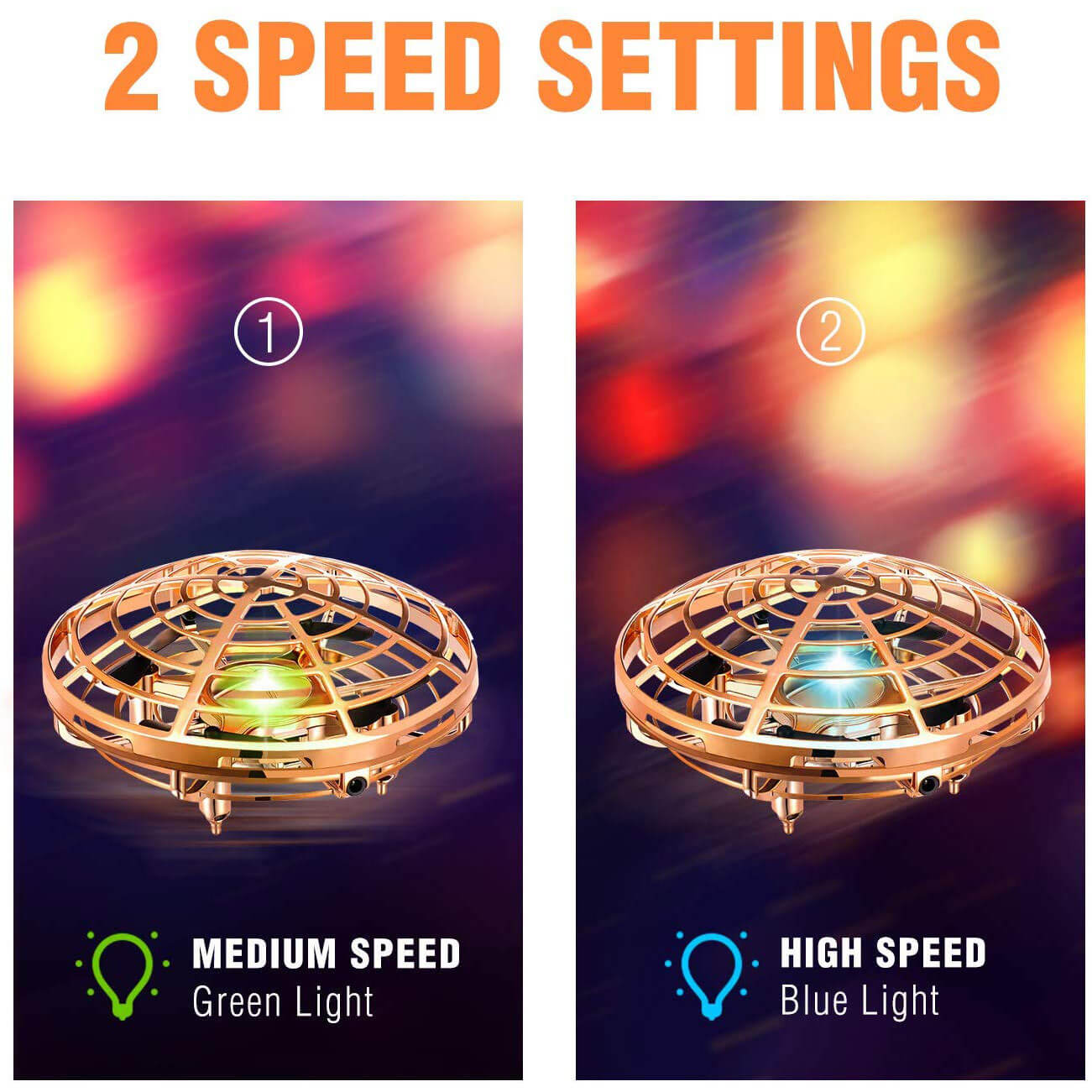 Hand Operated Drones for Kids Hands-Free Mini Drone Helicopter Flying Ball Drone Toys