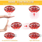 Hand Operated Drones for Kids Hands-Free Mini Drone Helicopter Flying Ball Drone Toys