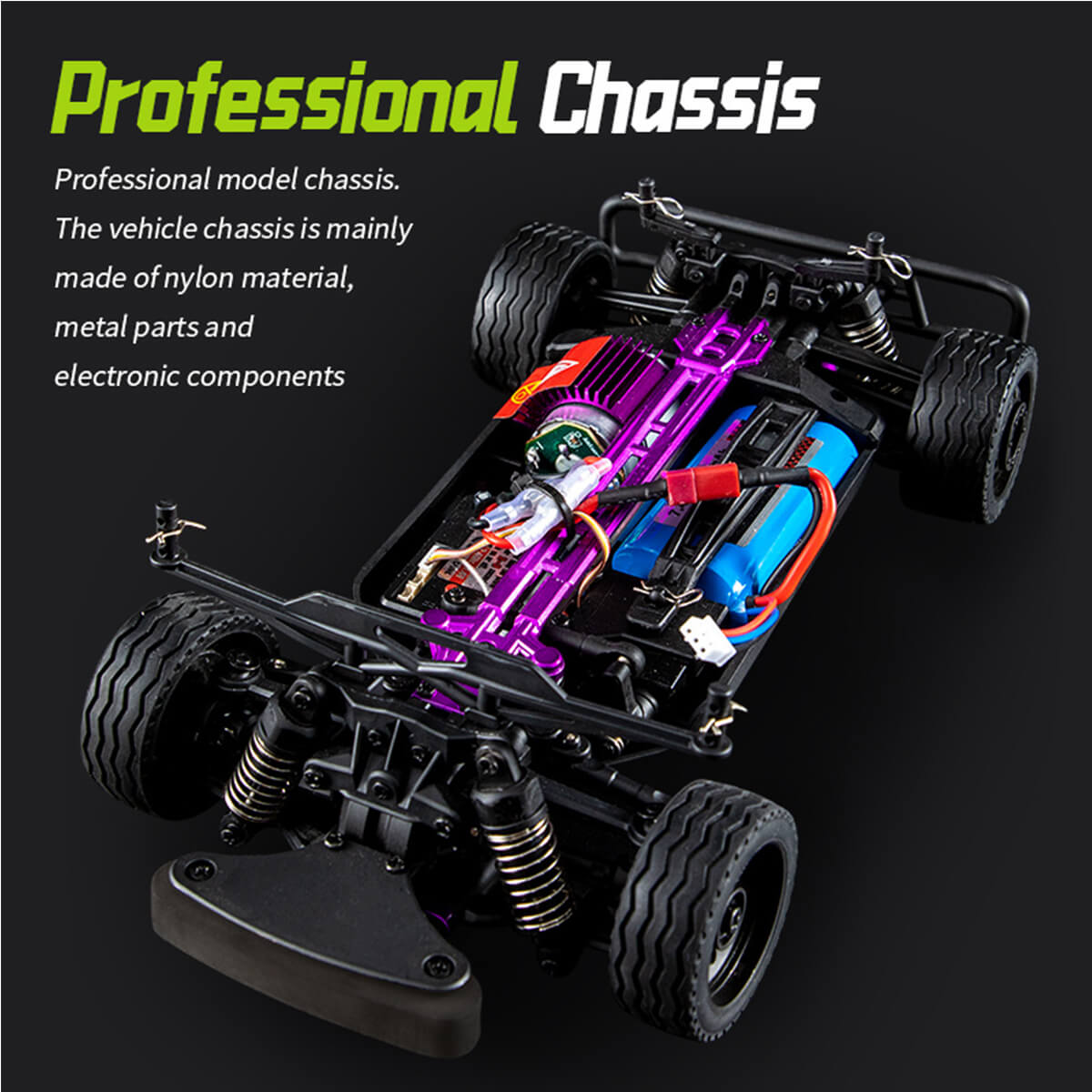 4WD Drift RC Car Electric Remote Control Fast Racing Car 2.4Ghz High Speed RC Car