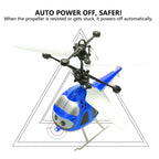 Induction RC Helicopter Flying Toys Cartoon Remote Control Drone Kids Plane Toys