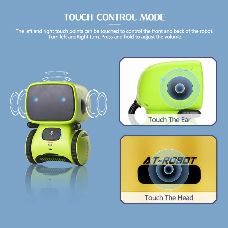 Newest Intelligent Induction Robot Voice Interactive Early Educational RC Speech Recognition Toy