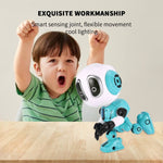 Interactive Voice Robot Intelligent Recording Alloy Gesture Touch Talking Robot Mini Electronic Doll