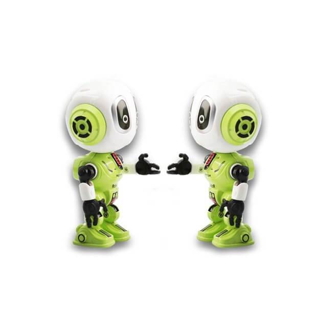 Interactive Voice Robot Intelligent Recording Alloy Gesture Touch Talking Robot Mini Electronic Doll