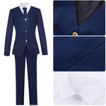 Miwa Kasumi Cosplay Costume Miwa Jacket Trousers Shirt Tie Full Set for Women Men