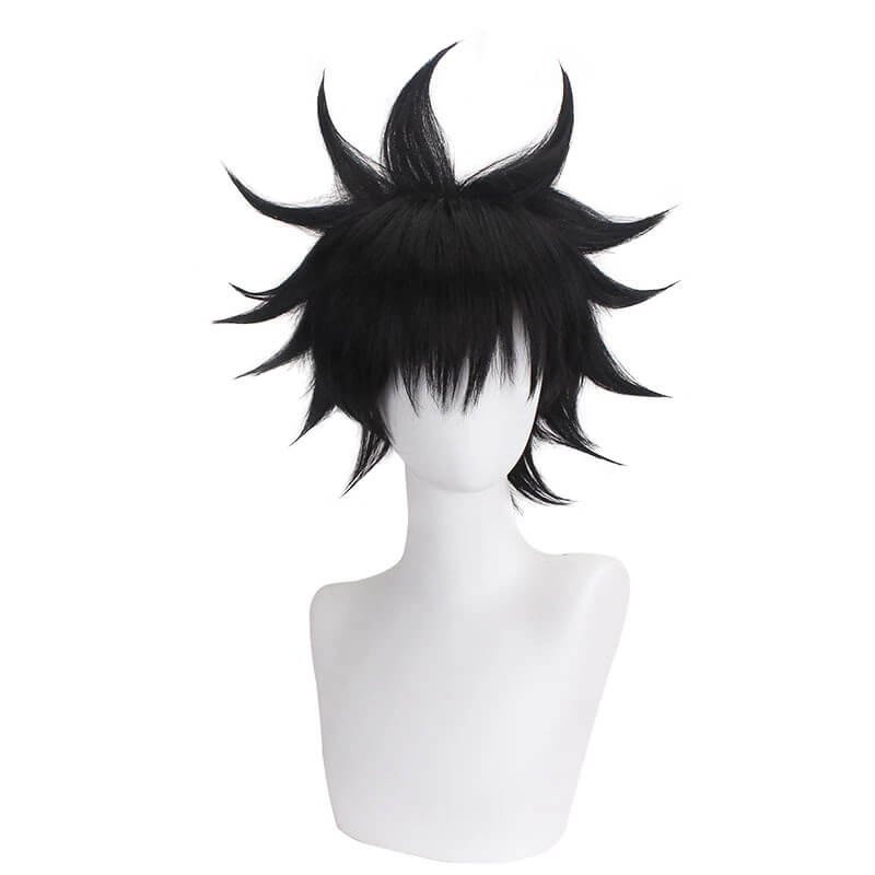 Men Megumi Outfit Black Cosplay Costume Jacket and Pants Suit