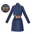 Nobara Costume Blue Cosplay Shirt Dress Bag Wig Full Set for Themed Party