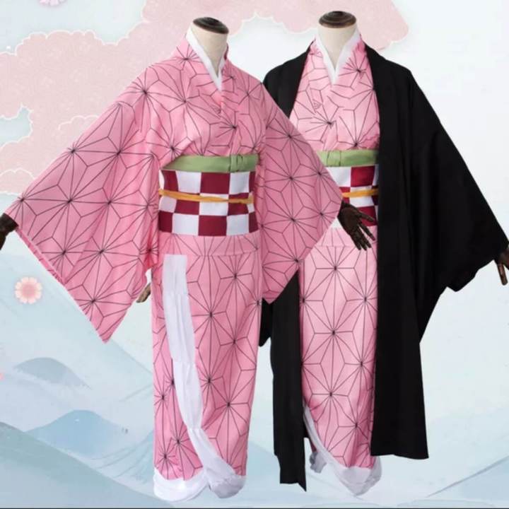 Kids Costumes Full Set Anime Cosplay Kimonos Japanese Manga Character's Costume
