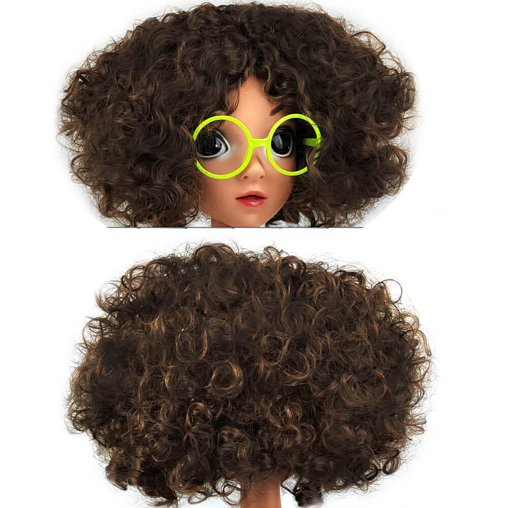 Kids Mirabel Dress with Bag and Wig Glasses Girl's Magical Mardrigal Costume Full Set