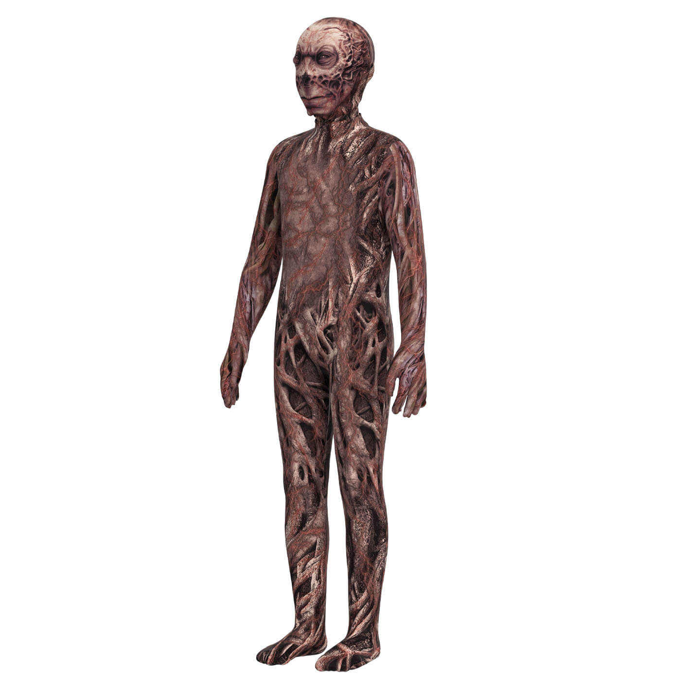 Kids Vecna Costume Boys Girls Vecna Full Body Cosplay Outfit Horror Jumpsuit With Helmet