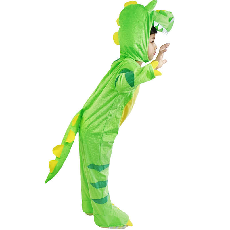 Kids T-Rex Dinosaur Costume Tyrannosaurus Halloween Jumpsuits Stage Party Cos Suits