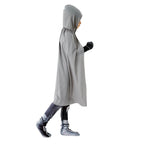 Kids Marc Spector Cosplay Outfit Jumpsuit Cloak 2pcs Costume for Halloween Carnival (4-8 Years)