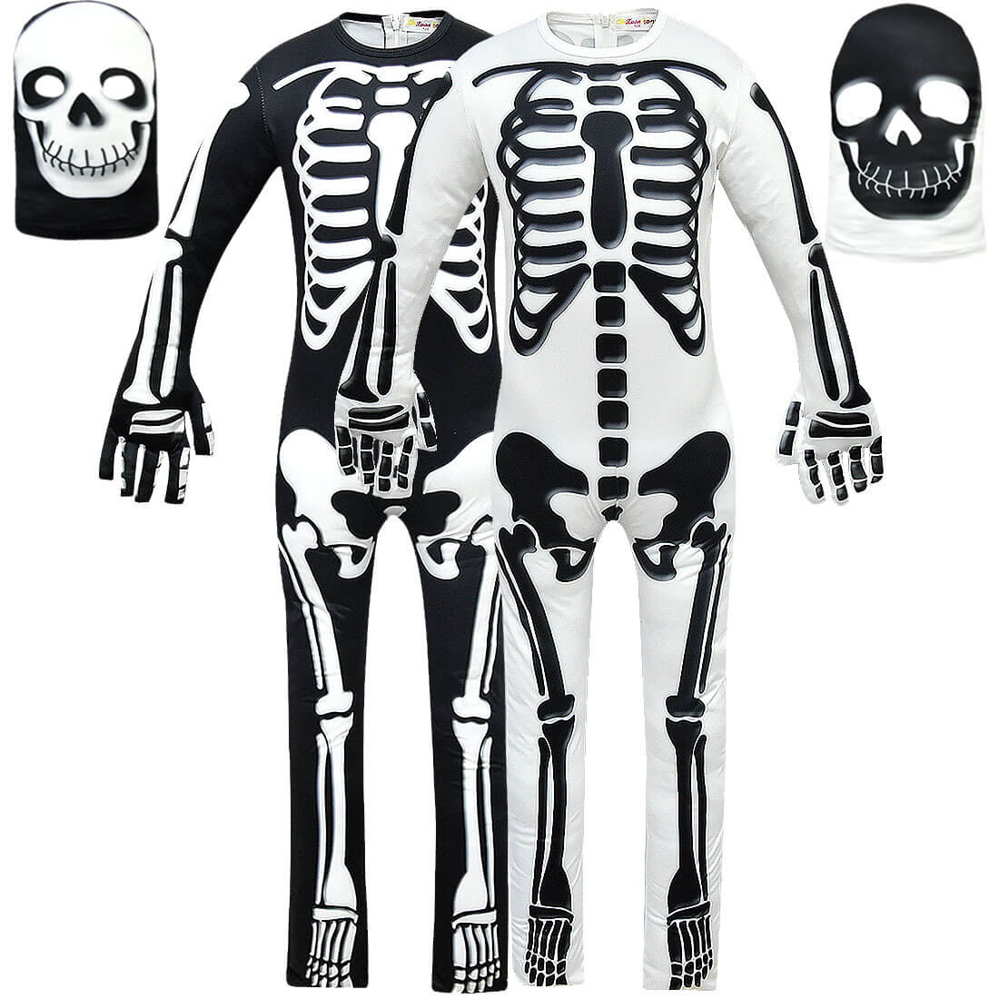 Kids Skeleton Costume Halloween Costume Skin Suit