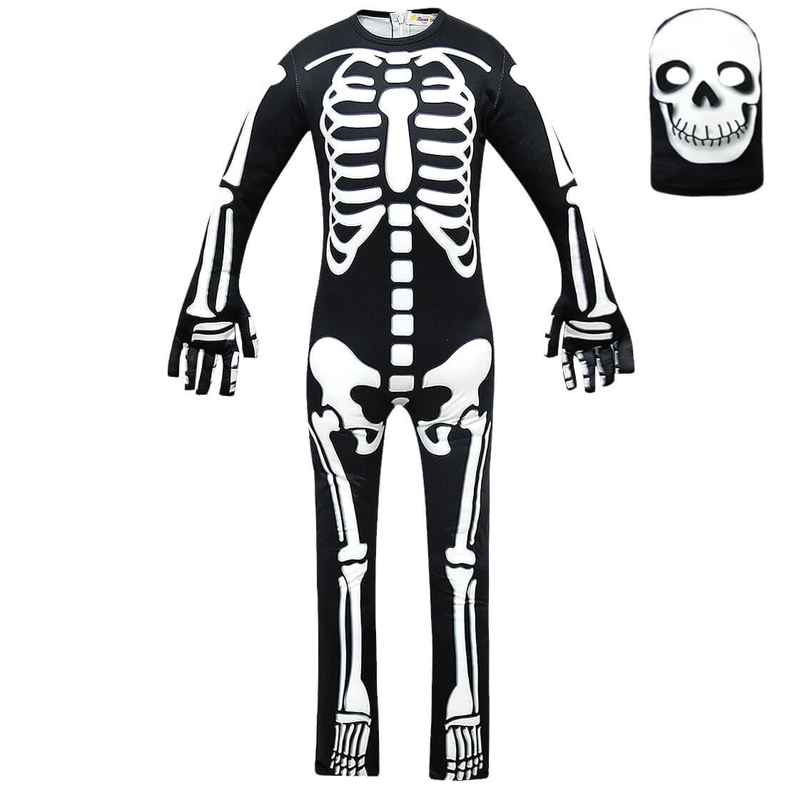 Kids Skeleton Costume Halloween Costume Skin Suit