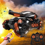 Kids Water Bomb Tank RC Gesture Sensor Tank Car Multiplayer Battle Remote Control Toys