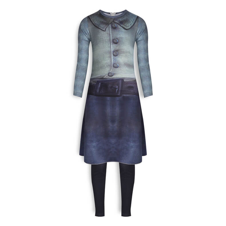 Kids Halloween Costumes Horro Doctor Nurse Suit and Mask for Boys Girls