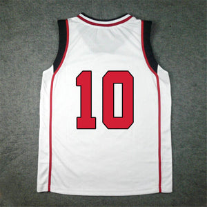 Kuroko's Basketball Jersey SEIRIN High School Basketball Uniform Cosplay Vest and Shorts