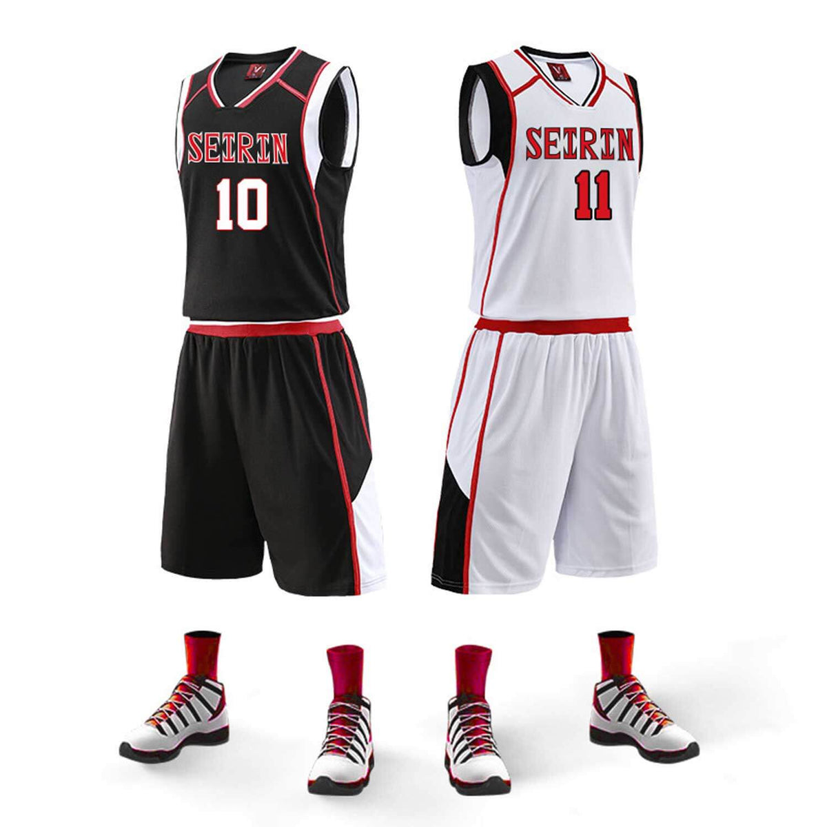 Kuroko's Basketball Jersey SEIRIN High School Basketball Uniform Cospl