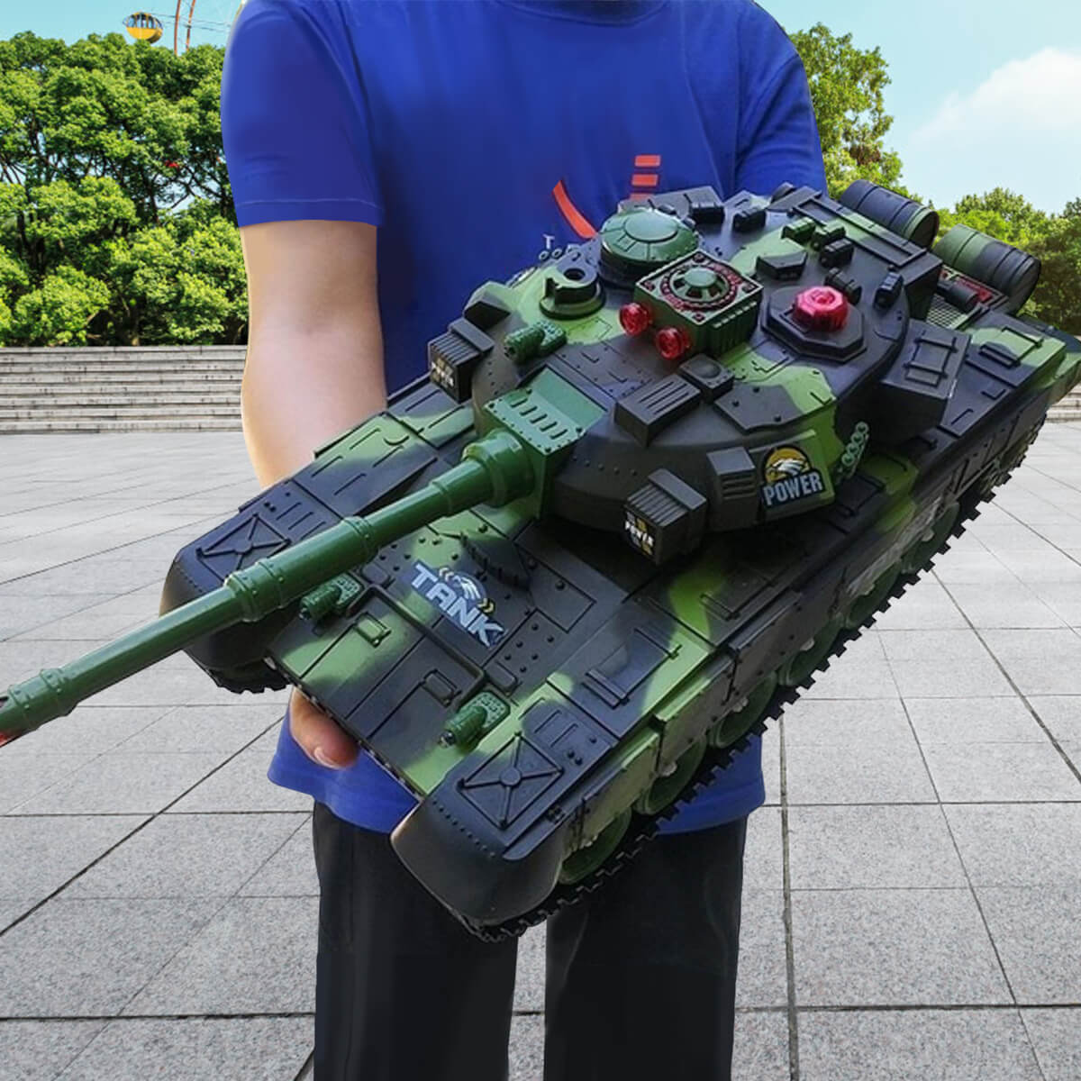 Kids RC Battle Tank Remote Control Army Tank Super Battle Launch Remote Tanks