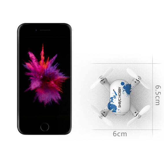 Mini RC Drone with Camera  Small Ultralight Drone Light Aircraft  Racing Quadcopter Drone