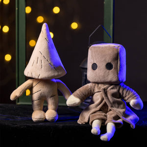 Little Nightmares 2 Plush New Six Mono and Nomes 11.8" Little Nightmares Stuffed Toy, idea Doll Gift for Game Fans