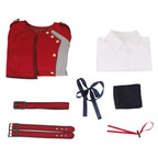 Adult Chisato Nishikigi Costume Women Uniform Dress Shirt Full Set for Halloween Carnival