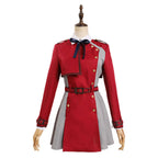 Adult Chisato Nishikigi Costume Women Uniform Dress Shirt Full Set for Halloween Carnival