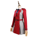 Adult Chisato Nishikigi Costume Women Uniform Dress Shirt Full Set for Halloween Carnival