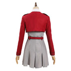 Adult Chisato Nishikigi Costume Women Uniform Dress Shirt Full Set for Halloween Carnival