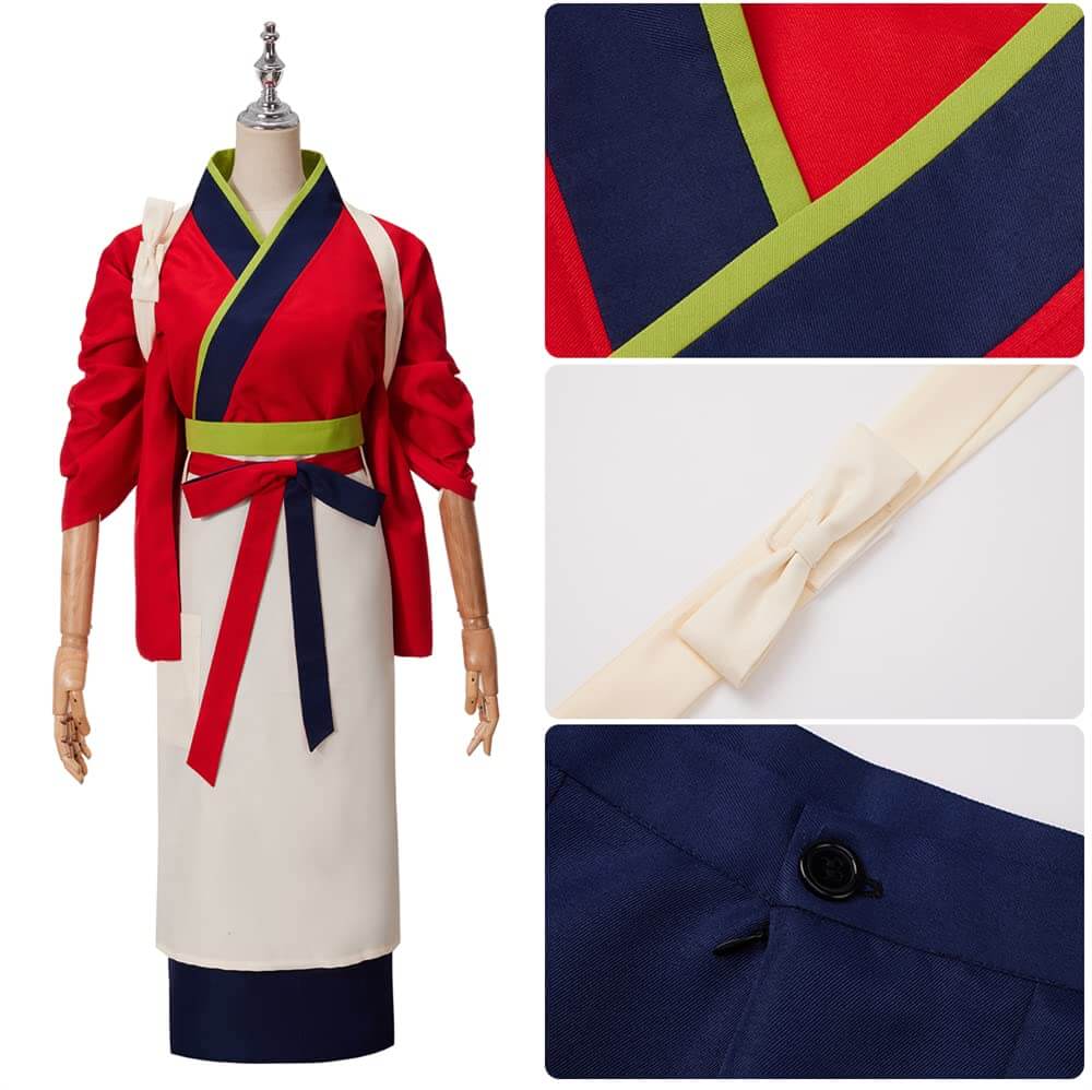 Adult Kimono Dress Takina Inoue Costume Nishikigi Chisato Outfit Suit for Halloween Cosplay
