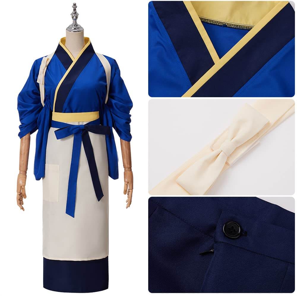 Adult Kimono Dress Takina Inoue Costume Nishikigi Chisato Outfit Suit for Halloween Cosplay