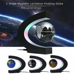Magnetic Floating Globe with LED Light Kids Education Toy Levitating Globe World Map for Christmas Gift
