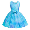 Girls Mermaid Dress Daily Wear Princess Ariel Dress Up Birthday Carnival Halloween Costume