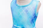 Girls Mermaid Dress Daily Wear Princess Ariel Dress Up Birthday Carnival Halloween Costume