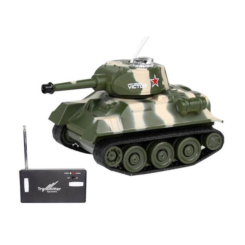 Super Mini Tiger RC Tank Radio Controlled Electronic Simulation Rechargeable Chariot